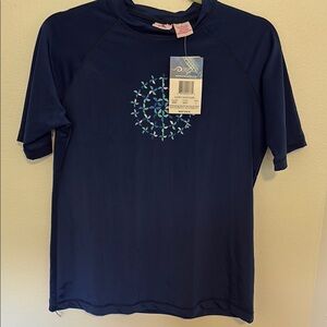 Kanu Blue Rashguard Swim Shirt